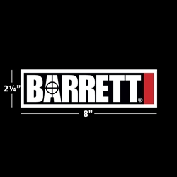 Barrett Sticker, Large, Clear