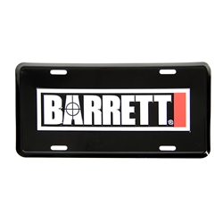 Barrett License Plate